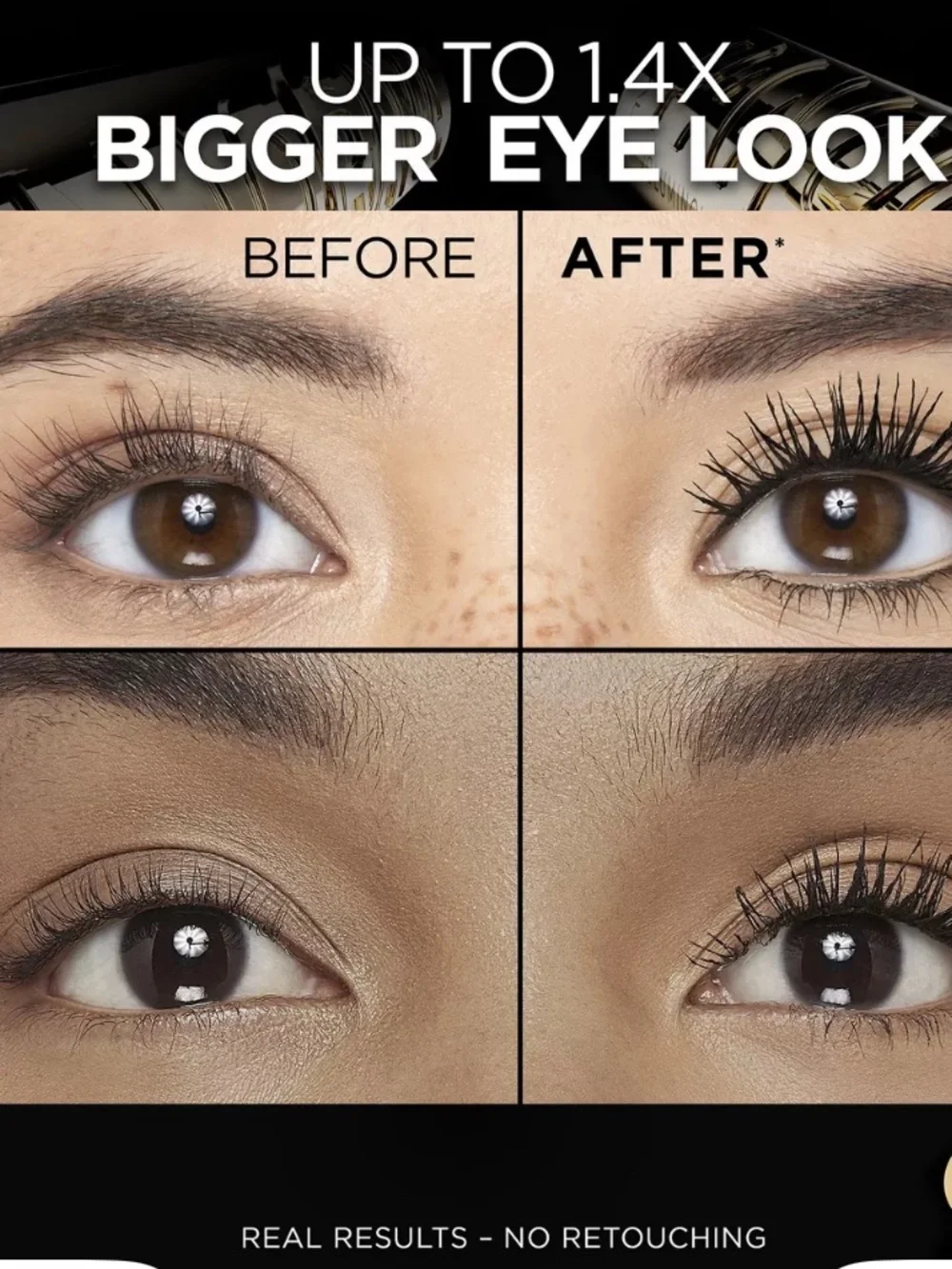 🦋5/$25 L'Oreal Panoramic  Mascara - Black New FullSz